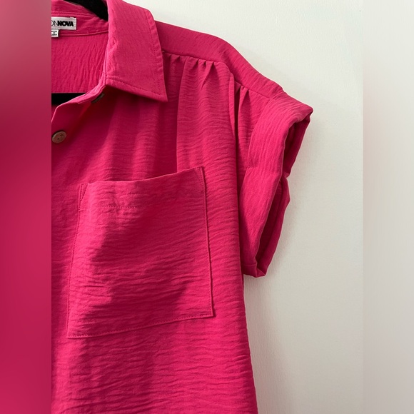 Pink Oversized blouse from Fashion Nova in medium. - Picture 8 of 15